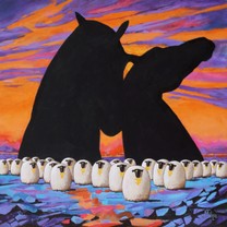 A gathering of mythical creatures